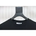 Loewe 25ss Irregular LOGO T-Shirt Black