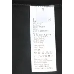 Loewe 25ss Irregular LOGO T-Shirt Black