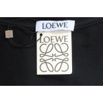 Loewe 25ss Irregular LOGO T-Shirt Black