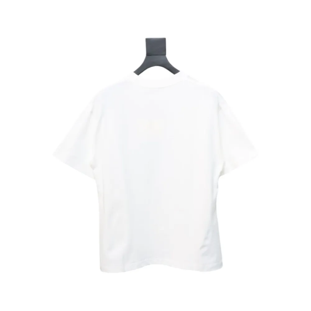 Loewe 25ss Irregular LOGO T-Shirt White