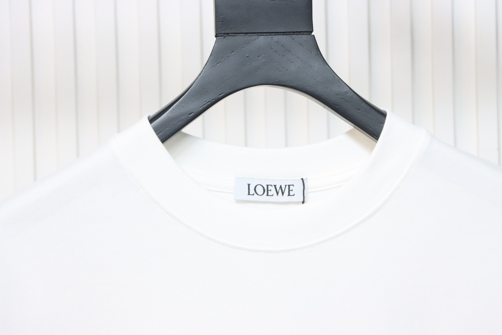 Loewe 25ss Irregular LOGO T-Shirt White