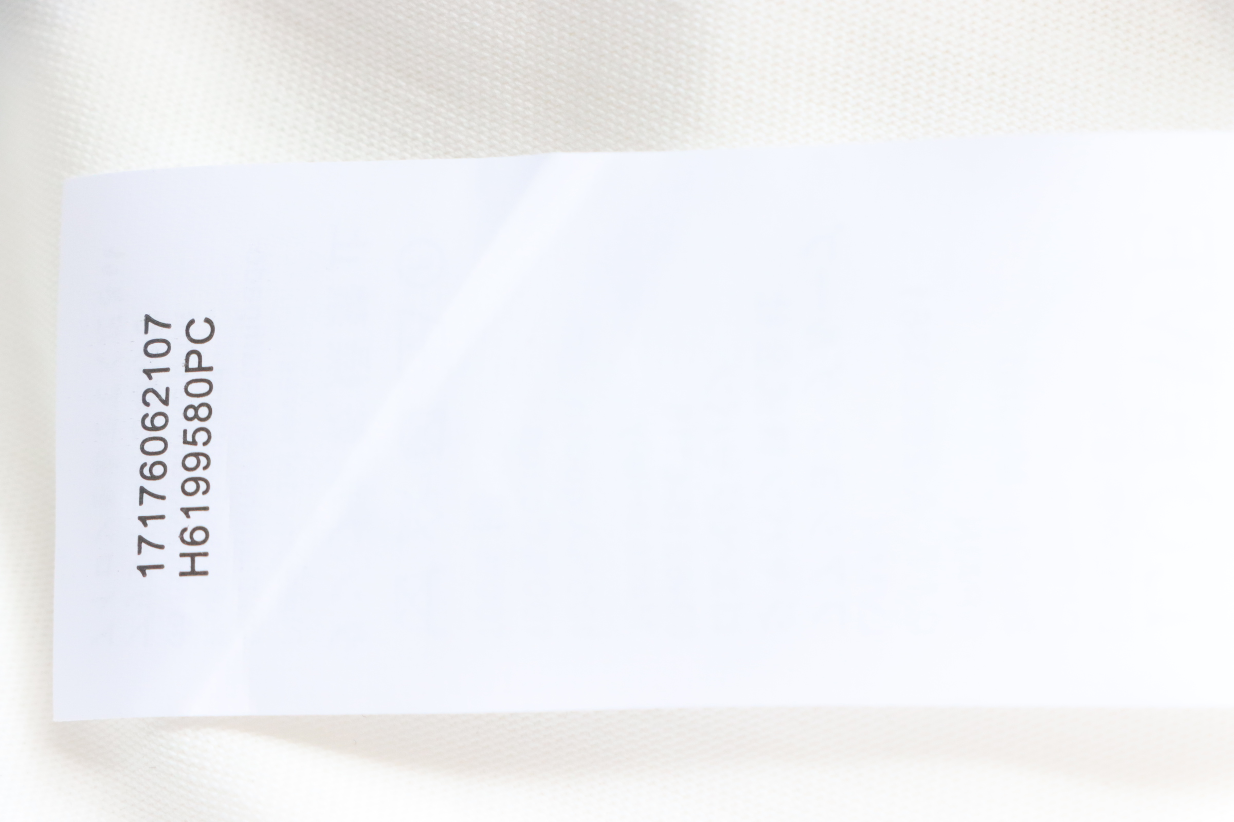 Loewe 25ss Irregular LOGO T-Shirt White