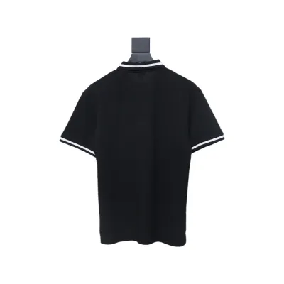 Loewe 25ss Pocket Color Embroidery PoloT-Shirt Black 02