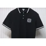 Loewe 25ss Pocket Color Embroidery PoloT-Shirt Black