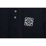 Loewe 25ss Pocket Color Embroidery PoloT-Shirt Black