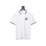 Loewe 25ss Pocket Color Embroidery PoloT-Shirt White