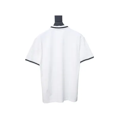 Loewe 25ss Pocket Color Embroidery PoloT-Shirt White 02