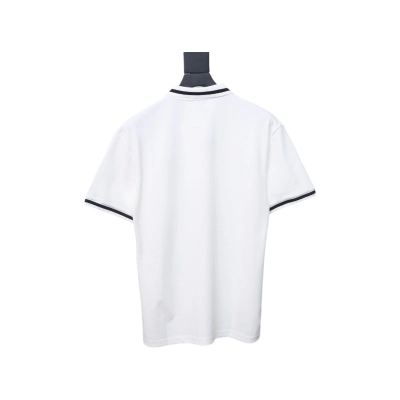 Loewe 25ss Pocket Color Embroidery PoloT-Shirt White 02