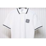 Loewe 25ss Pocket Color Embroidery PoloT-Shirt White