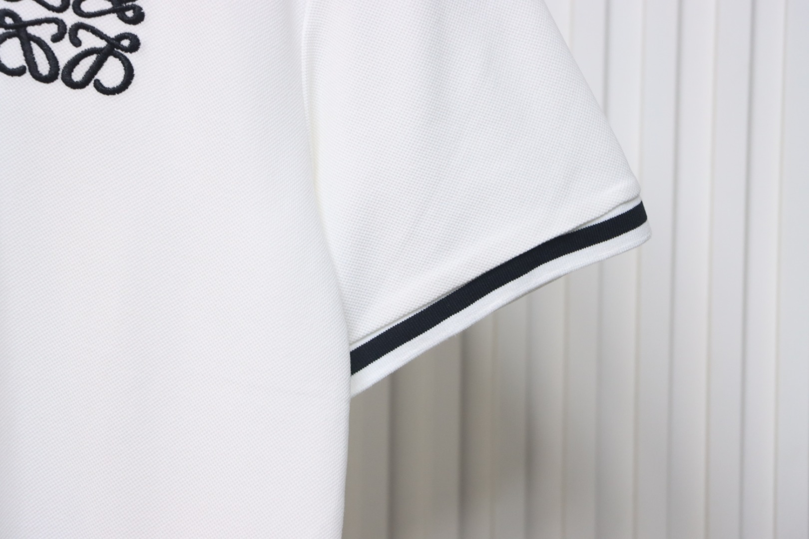 Loewe 25ss Pocket Color Embroidery PoloT-Shirt White