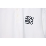 Loewe 25ss Pocket Color Embroidery PoloT-Shirt White