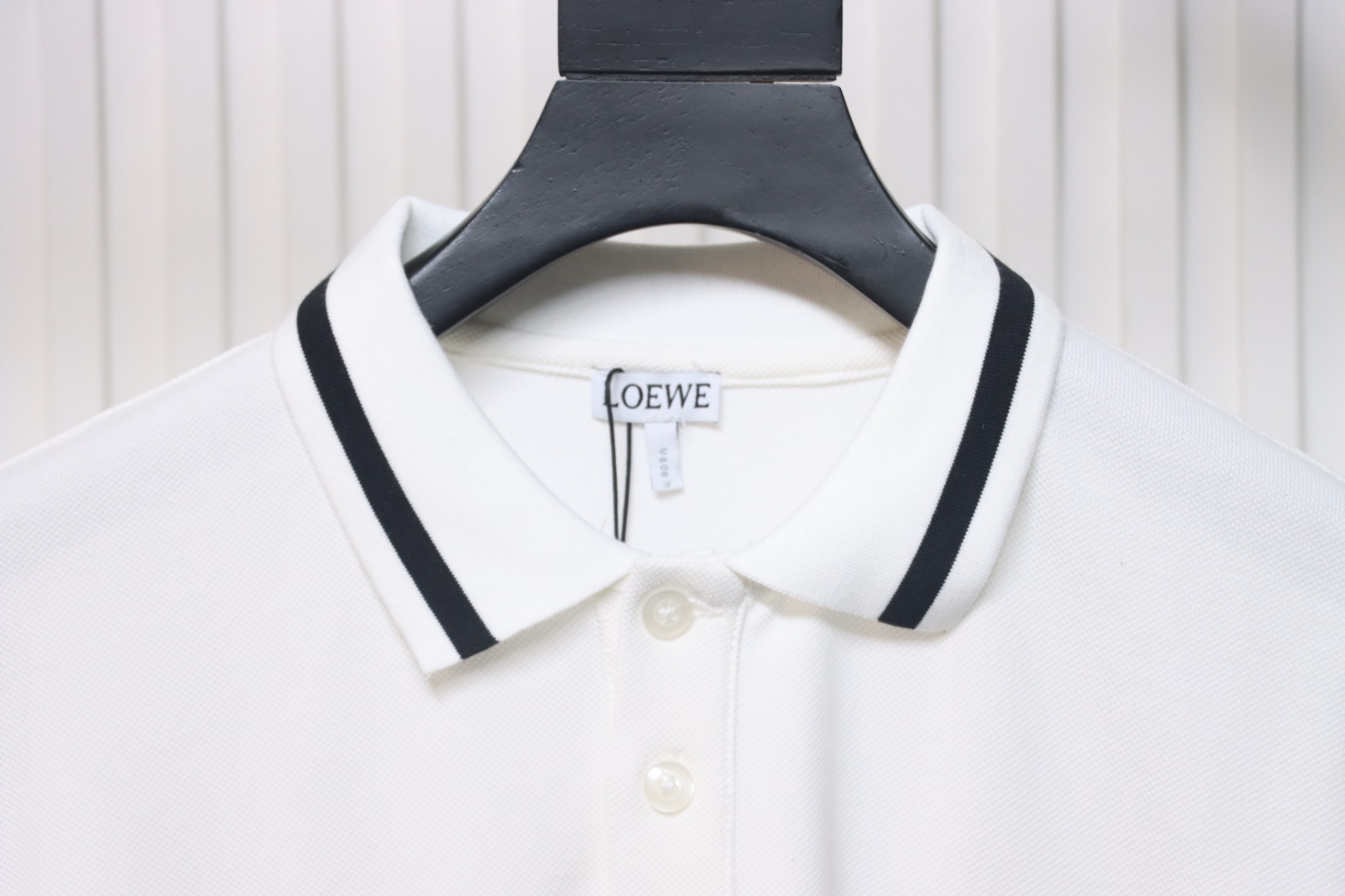 Loewe 25ss Pocket Color Embroidery PoloT-Shirt White