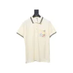 Loewe 25ss Pocket Color Embroidery PoloT-Shirt Yellow