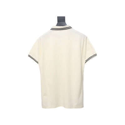 Loewe 25ss Pocket Color Embroidery PoloT-Shirt Yellow 02