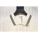 Loewe 25ss Pocket Color Embroidery PoloT-Shirt Yellow
