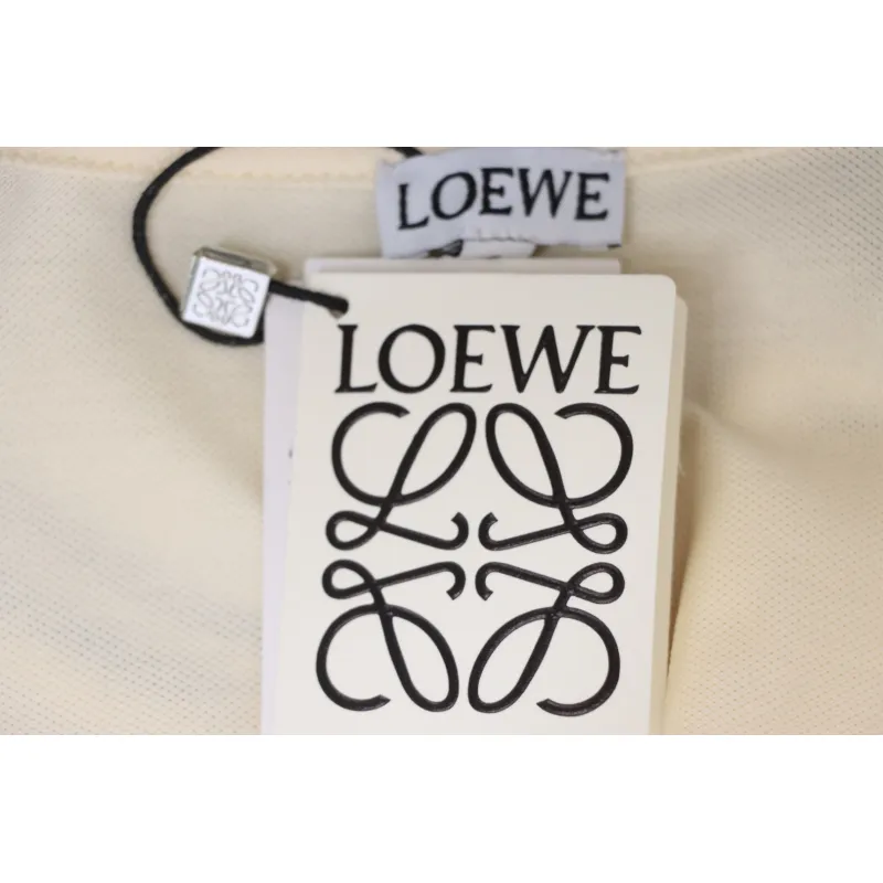 Loewe 25ss Pocket Color Embroidery PoloT-Shirt Yellow