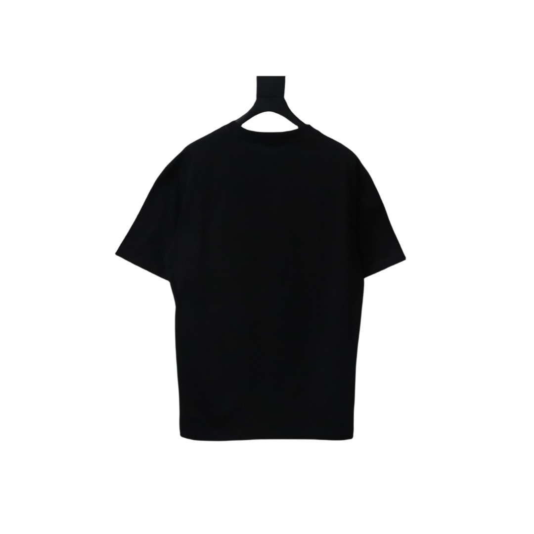 Loewe 25ss Pocket Embossed T-Shirt Black
