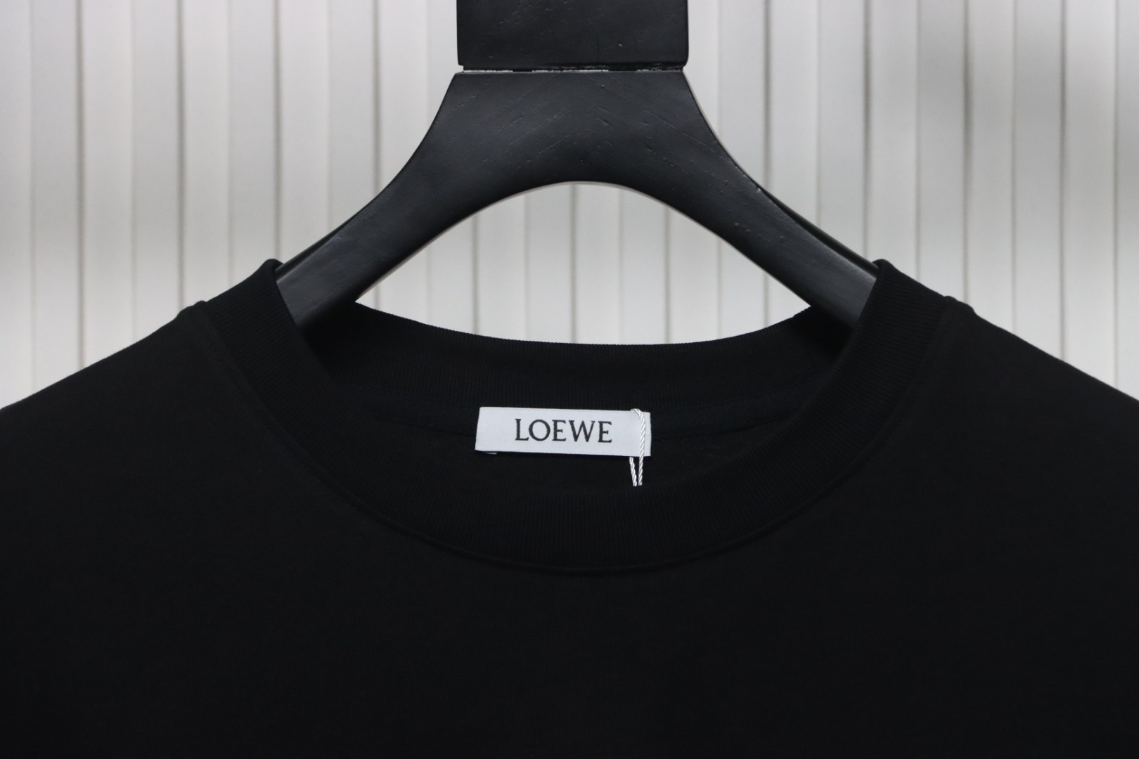 Loewe 25ss Pocket Embossed T-Shirt Black