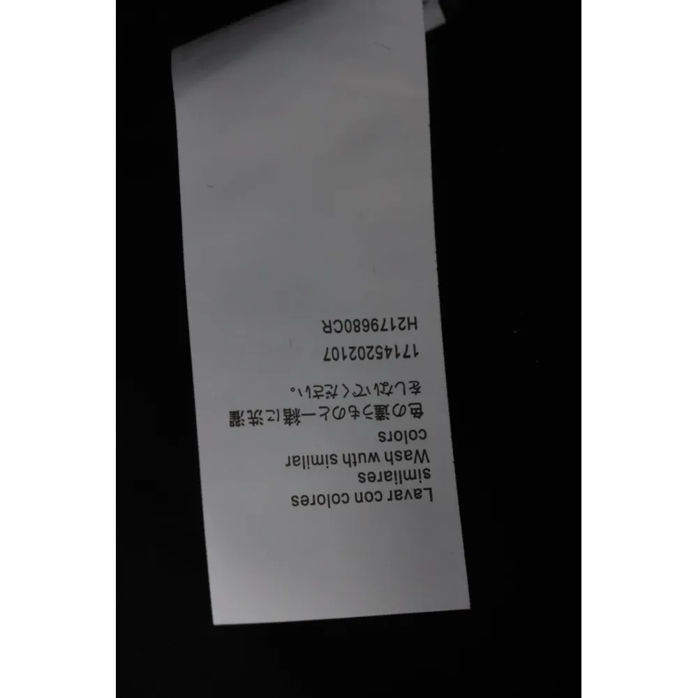 Loewe 25ss Pocket Embossed T-Shirt Black