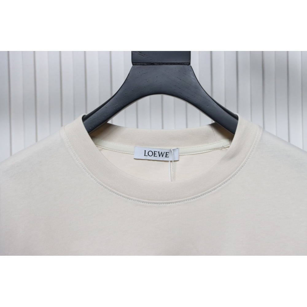 Loewe 25ss Pocket Embossed T-Shirt Brown