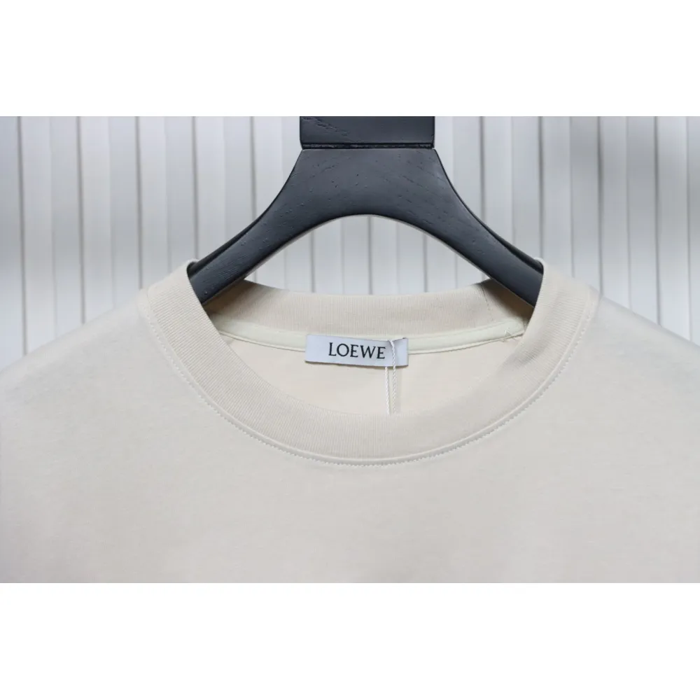 Loewe 25ss Pocket Embossed T-Shirt Brown