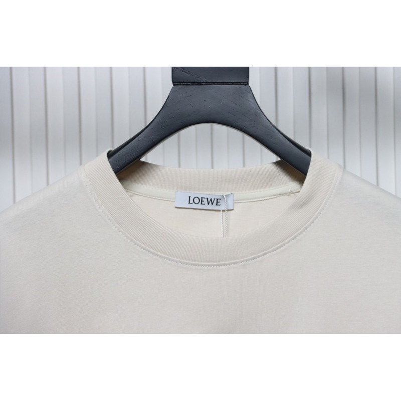 Loewe 25ss Pocket Embossed T-Shirt Brown