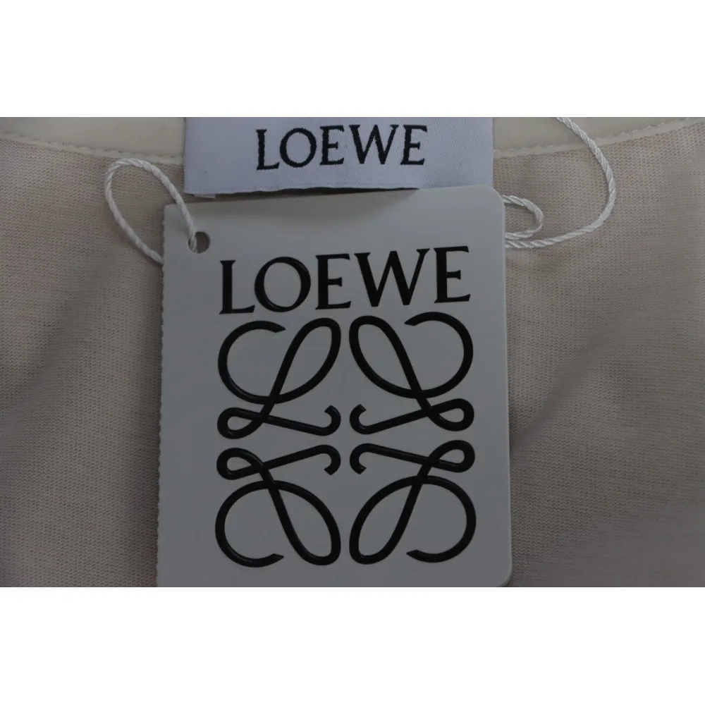Loewe 25ss Pocket Embossed T-Shirt Brown