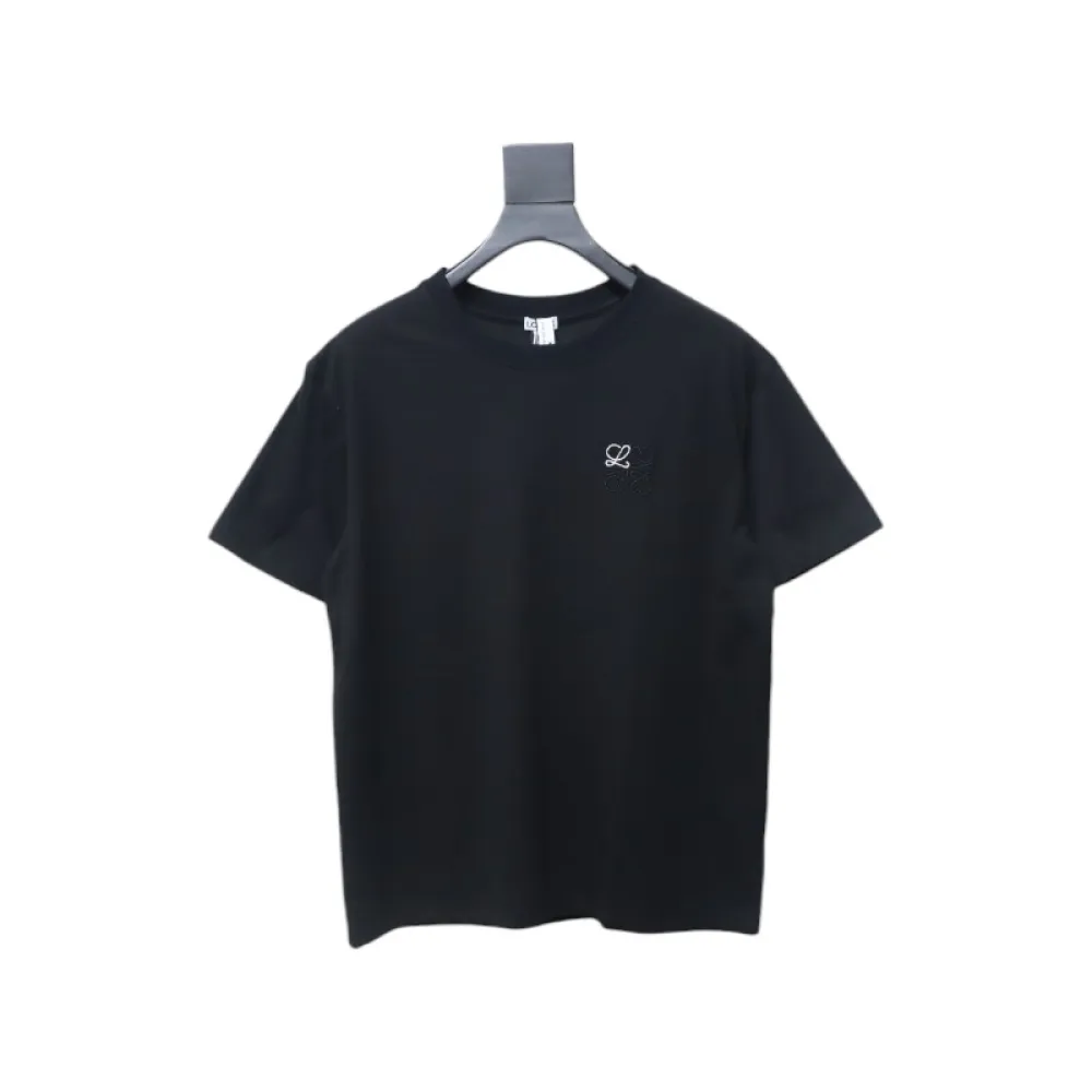 Loewe Small Logo Embroidery T-Shirt Black