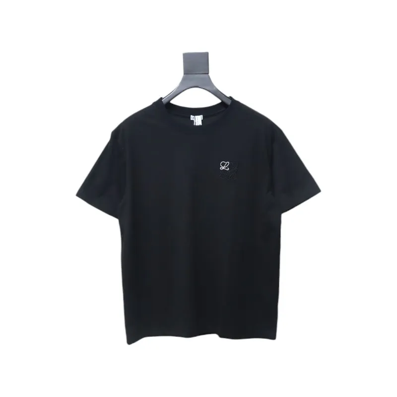 Loewe Small Logo Embroidery T-Shirt Black