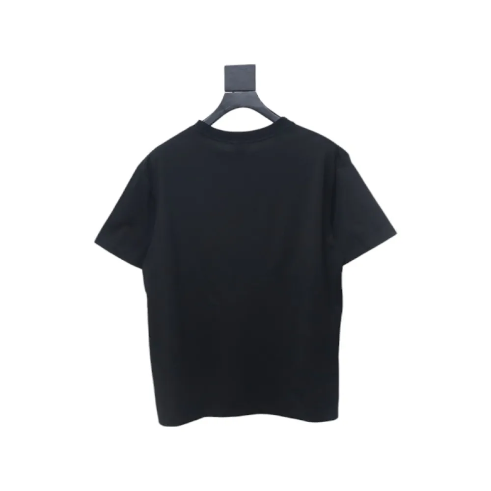 Loewe Small Logo Embroidery T-Shirt Black