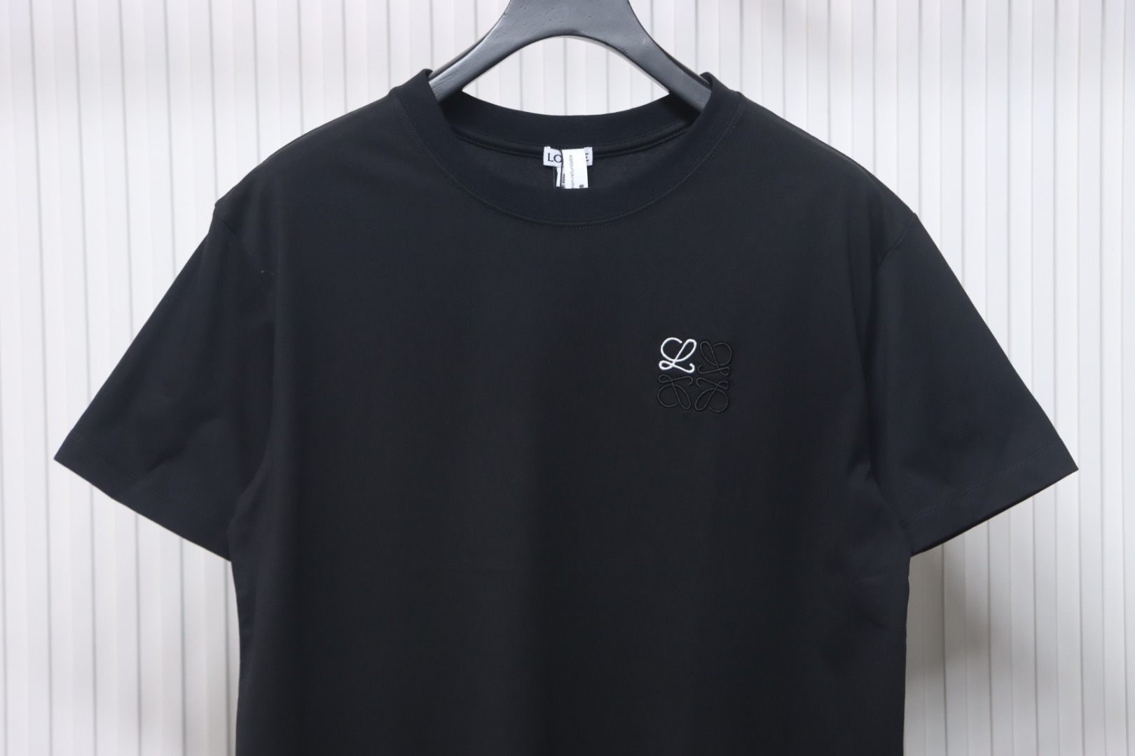 Loewe Small Logo Embroidery T-Shirt Black