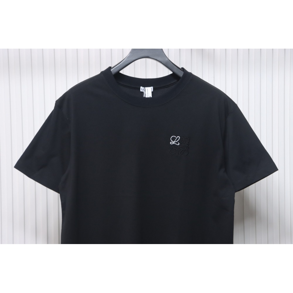 Loewe Small Logo Embroidery T-Shirt Black