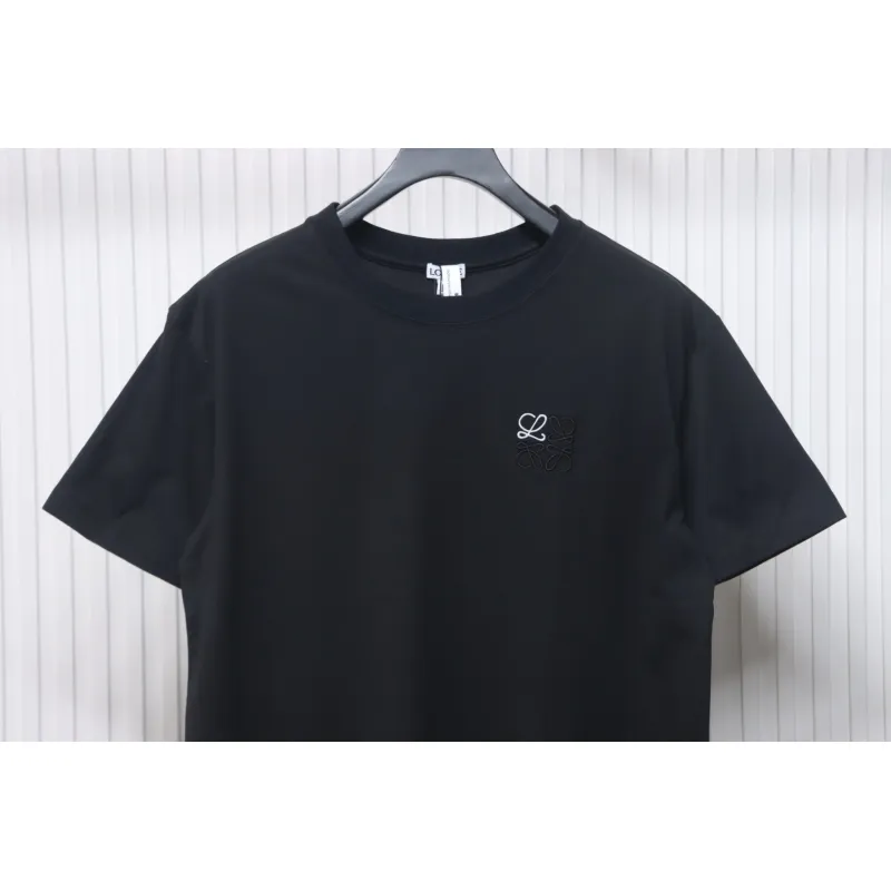 Loewe Small Logo Embroidery T-Shirt Black