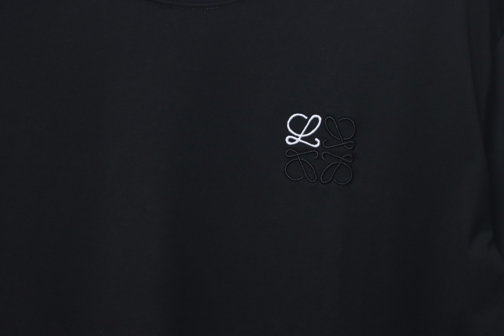 Loewe Small Logo Embroidery T-Shirt Black