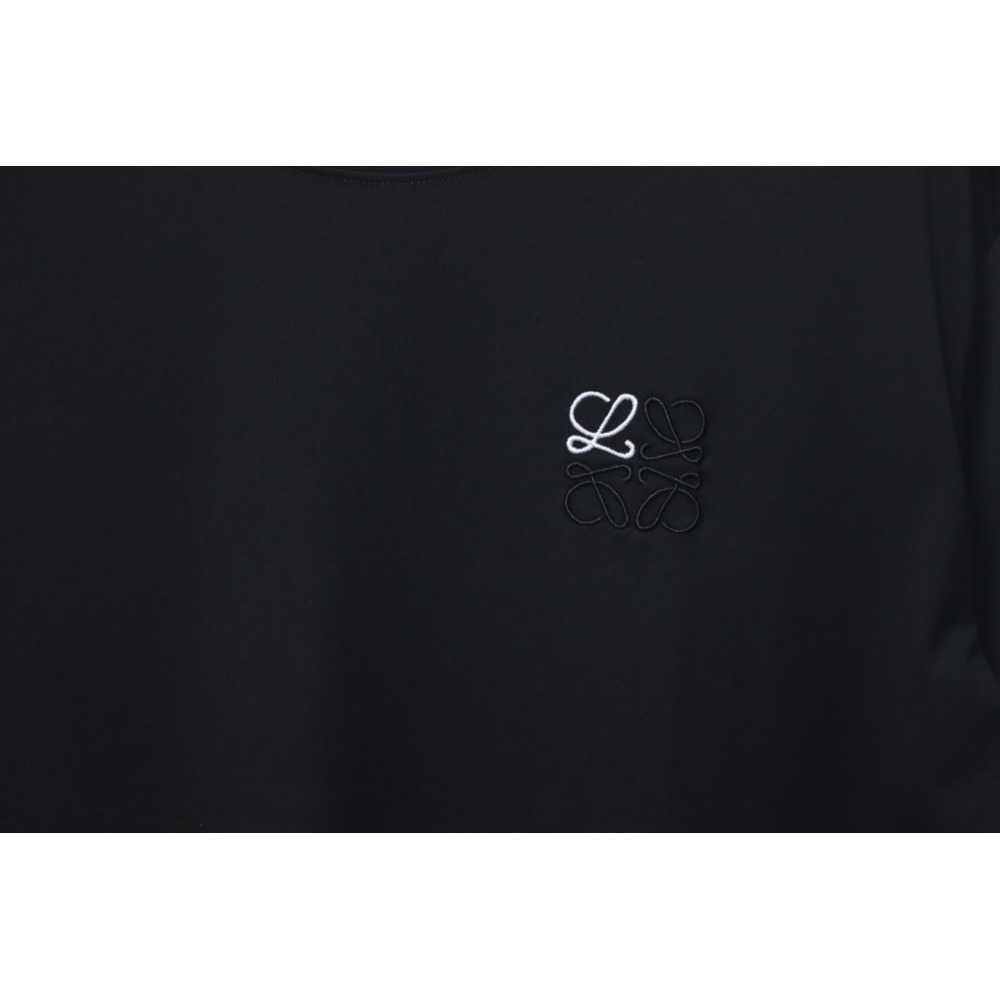 Loewe Small Logo Embroidery T-Shirt Black