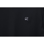 Loewe Small Logo Embroidery T-Shirt Black