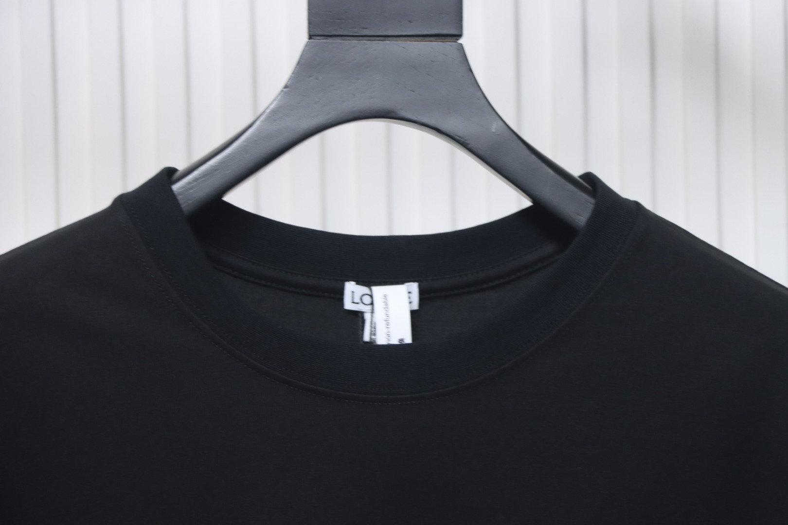 Loewe Small Logo Embroidery T-Shirt Black