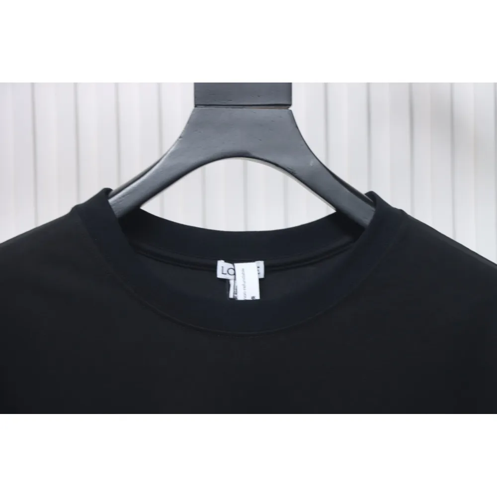 Loewe Small Logo Embroidery T-Shirt Black
