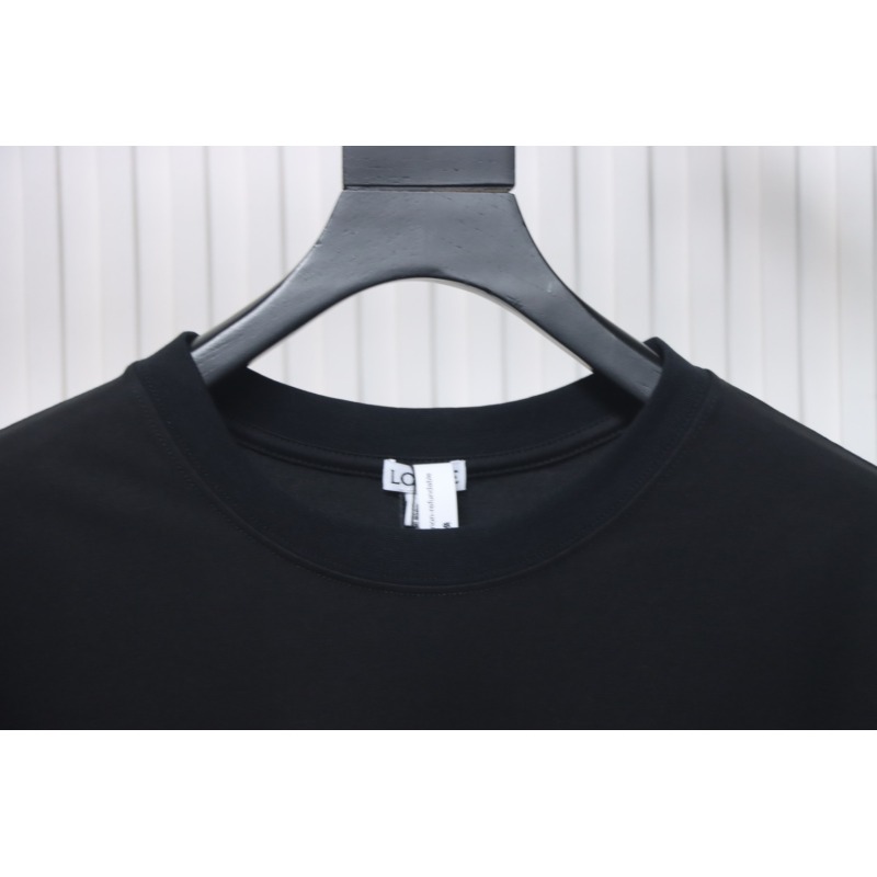 Loewe Small Logo Embroidery T-Shirt Black