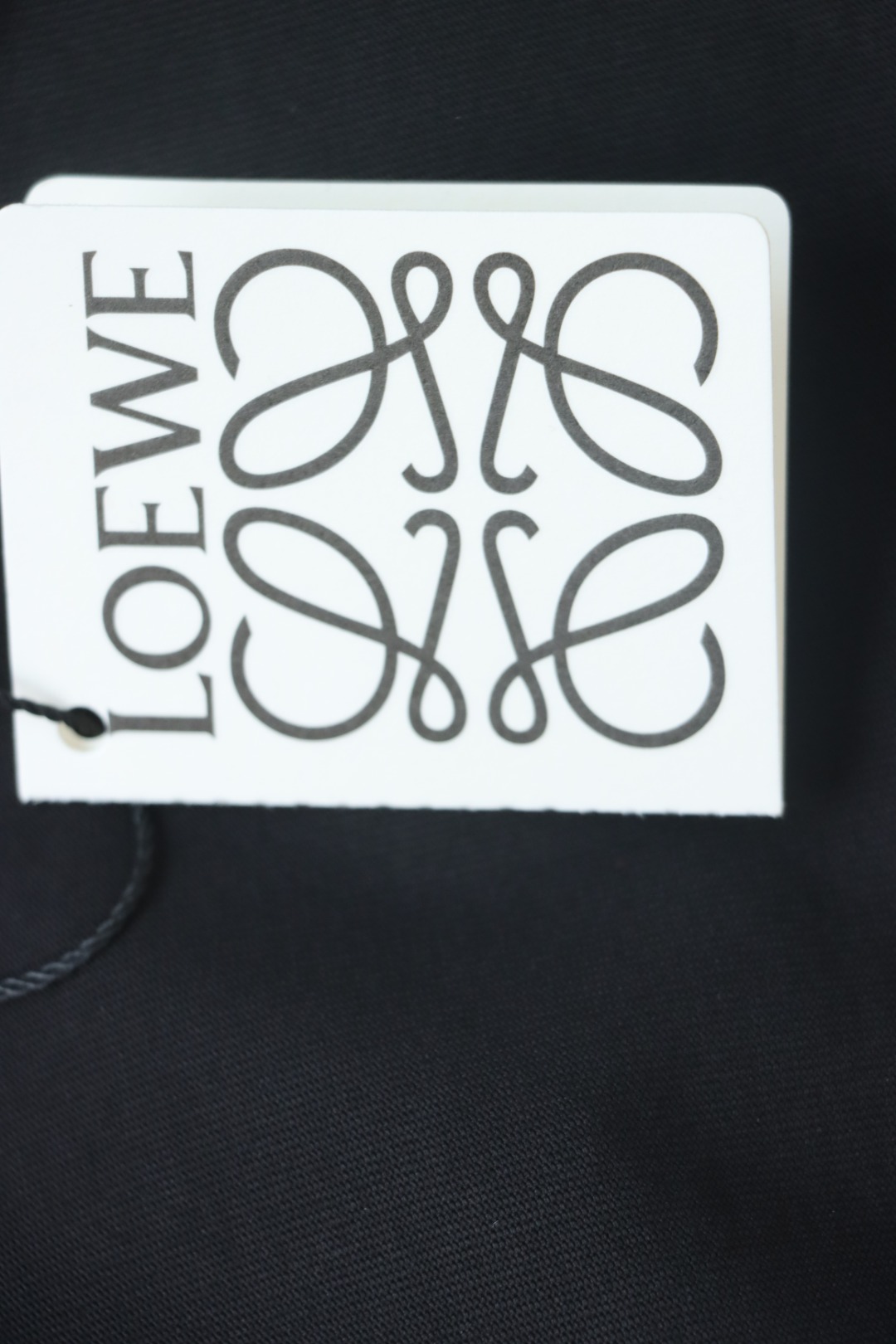 Loewe Small Logo Embroidery T-Shirt Black