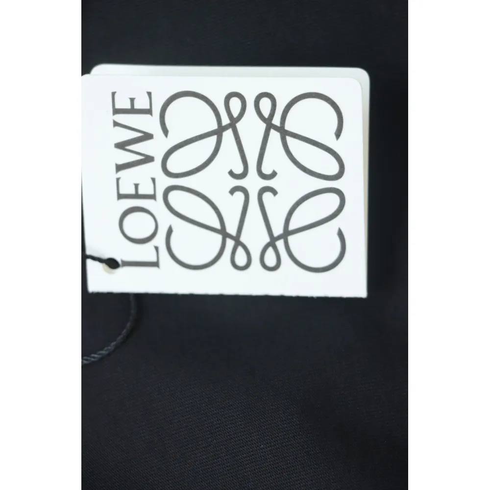 Loewe Small Logo Embroidery T-Shirt Black