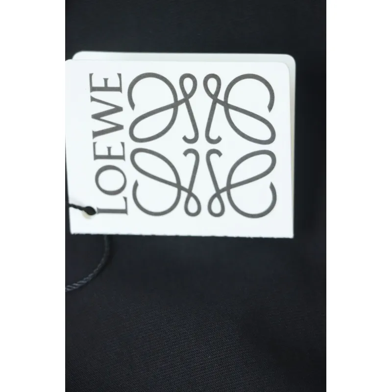 Loewe Small Logo Embroidery T-Shirt Black