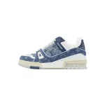 LV Trainer Sneaker Blue 1ADHHT