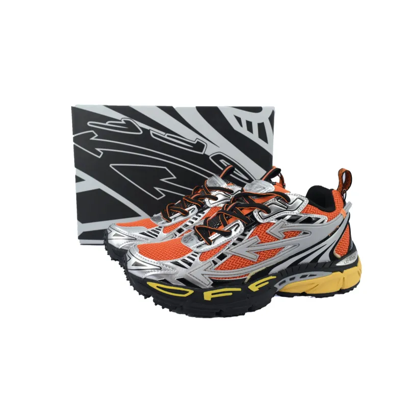 Off White Be Right Back Sneakers Orange OMIA295S25 FAB00 17225