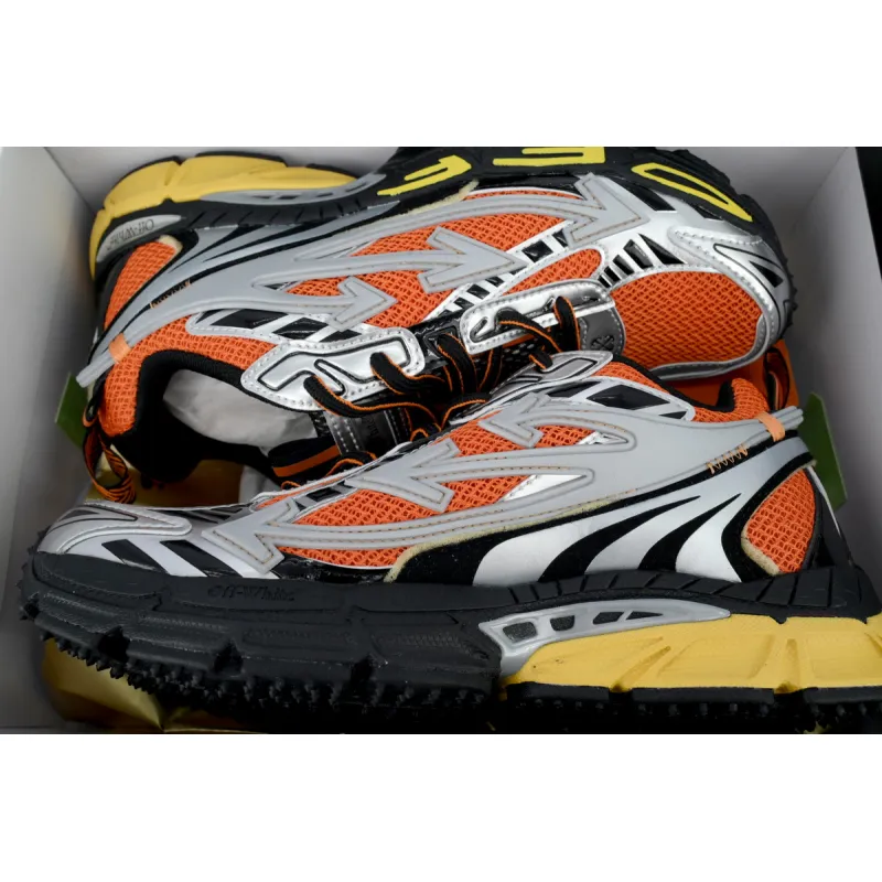 Off White Be Right Back Sneakers Orange OMIA295S25 FAB00 17225