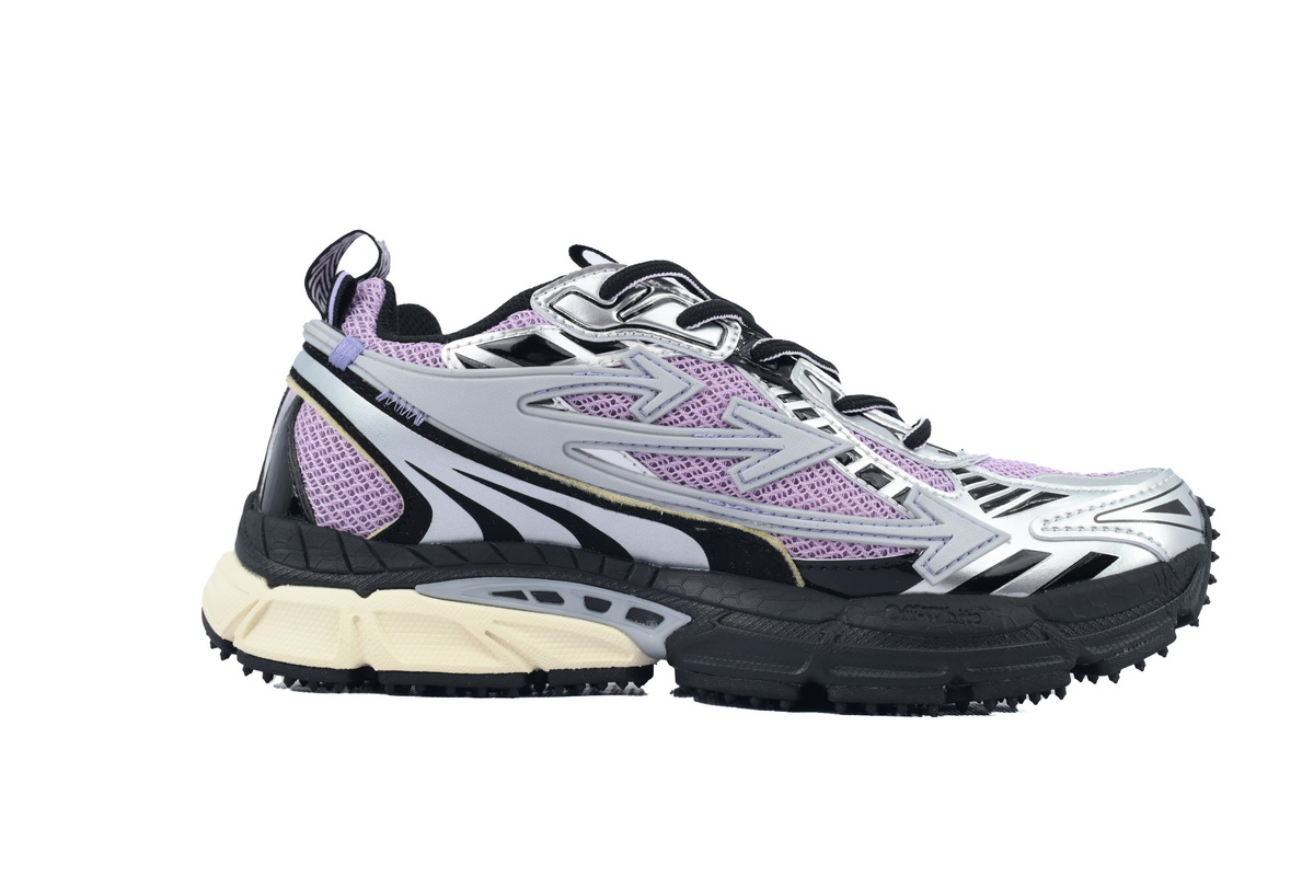 Off White Be Right Back Sneakers Pink Purple OWIA289S25 FAB00 1723F