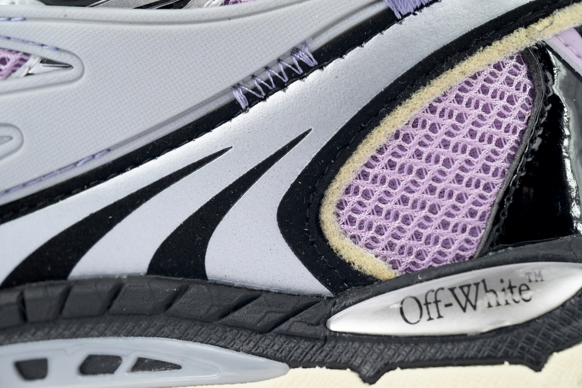 Off White Be Right Back Sneakers Pink Purple OWIA289S25 FAB00 1723F