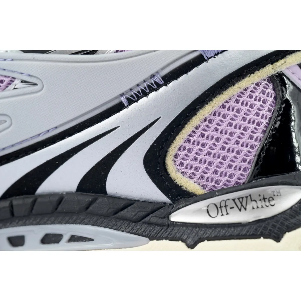Off White Be Right Back Sneakers Pink Purple OWIA289S25 FAB00 1723F
