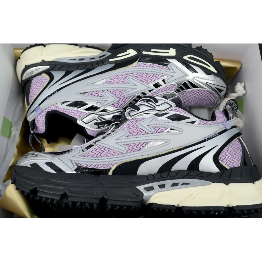 Off White Be Right Back Sneakers Pink Purple OWIA289S25 FAB00 1723F