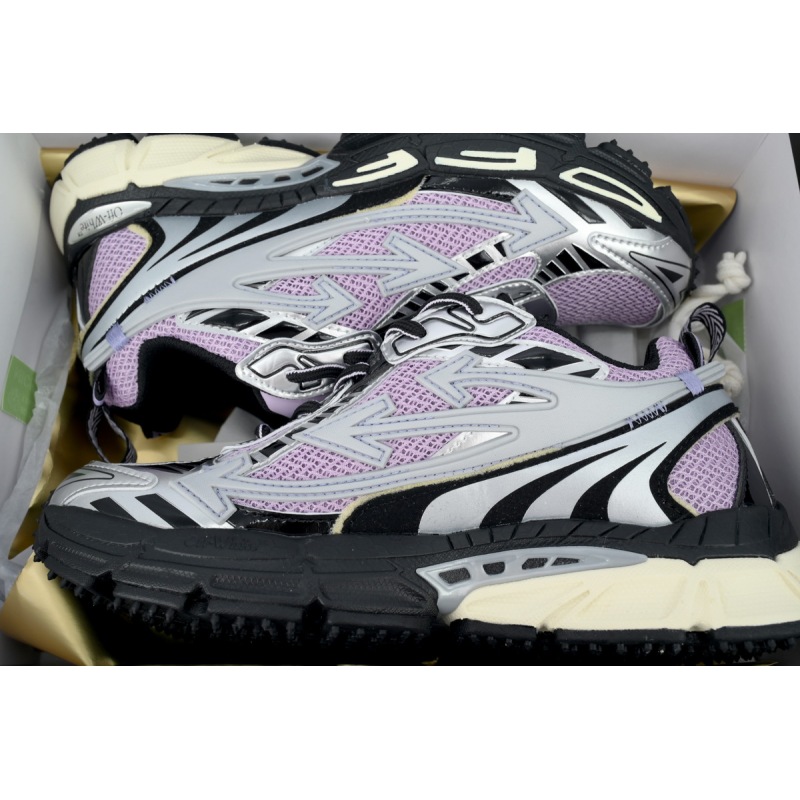 Off White Be Right Back Sneakers Pink Purple OWIA289S25 FAB00 1723F